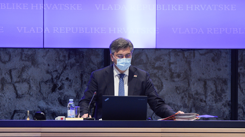 Projected GDP growth for this year at 9%, budget for 2022 at 164,5 billion HRK